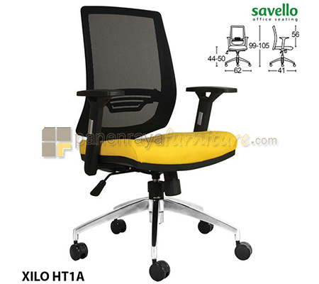 Panen Raya Furniture Kursi Kantor Savello Xilo HT1A