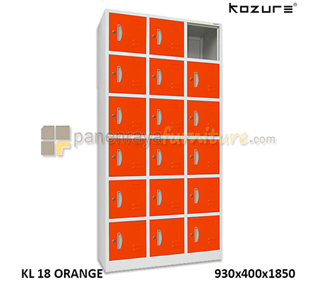 Panen Raya Locker Besi Kozure KL 18 Biru 903x400x1850