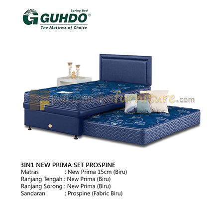 Panen Raya Furniture Guhdo 3in1 New Prima (Set Prospine) Full Set
