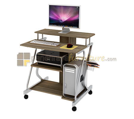 Panen Raya Furniture Meja Komputer Expo CD 6171 Saw Cut 80x65x89