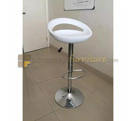 Panen Raya Furniture KURSI BAR TINGGI ZEUS 092 (Putih)