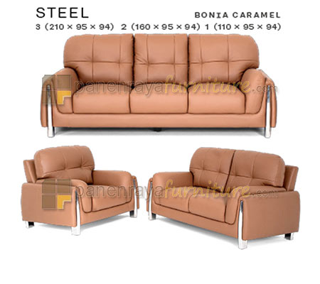 Panen Raya Morres Sofa 321 Steel
