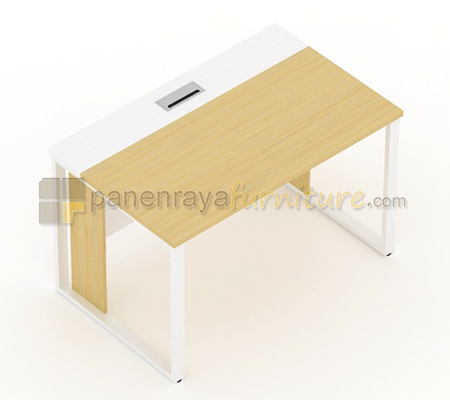 Panen Raya Furniture Meja Kantor UNO UOD 7061N Maple White 120x60x75