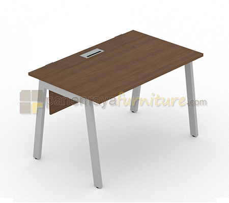 Panen Raya Furniture Meja Kantor UNO UOD 8078N Walnut 180x75x75