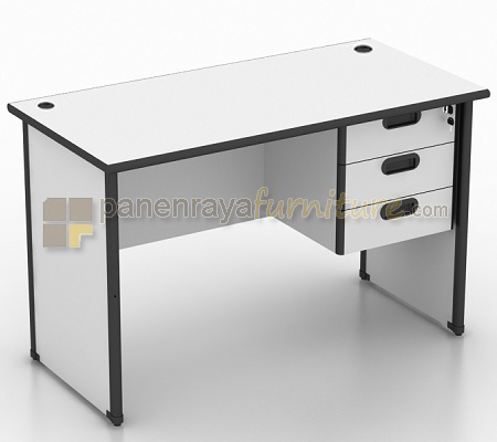 Panen Raya Meja Kantor UNO UOD 1085 Grey 150x74x75 dan Laci Gantung UFD 1183