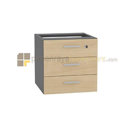Panen Raya Furniture Laci Gantung Modera BHD 7305 Maple 40x40x40
