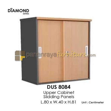 Panen Raya Furniture Lemari Arsip Euro DUS 8084 Cherry Black 80x40x81