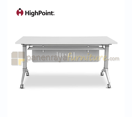 Panen Raya Furniture Meja Lipat HighPoint Siena ZD15G-01 Grey 160x60x75
