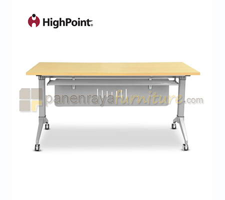 Panen Raya Meja Lipat HighPoint Siena ZD15O-01 Light Beech 160x60x75