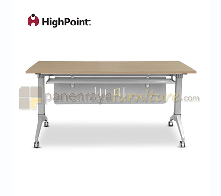 Panen Raya Furniture Meja Lipat HighPoint Siena ZD15N-01 Cappuccino 160x60x75