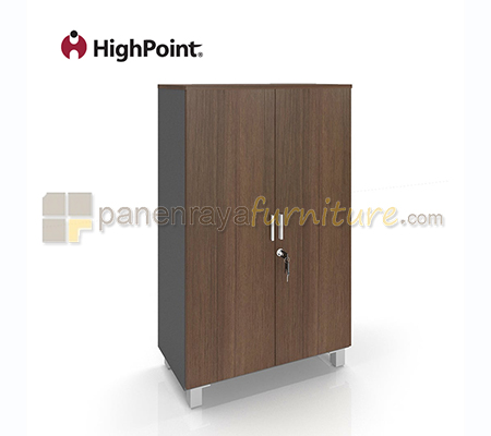 Panen Raya Furniture Lemari Arsip HighPoint Five BST 5511A European Walnut 80x39x132