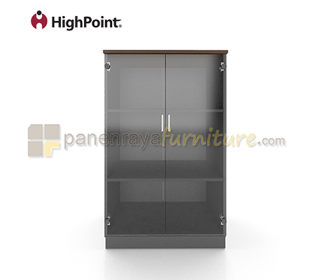 Panen Raya Furniture Lemari Arsip HighPoint BST 5313A European Walnut 80x39x132