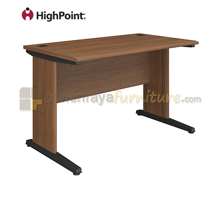 Panen Raya Furniture Meja Kantor HighPoint Five BOD 5052 European Walnut 120x70x75