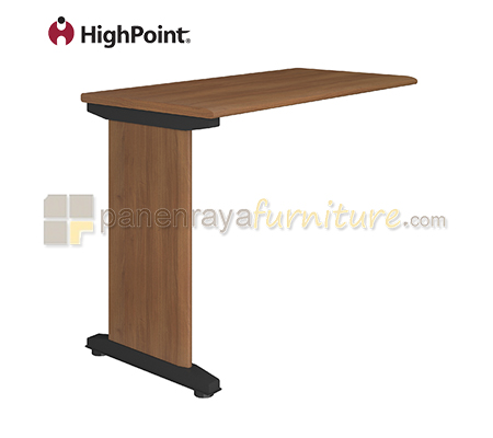 Panen Raya Furniture Meja Kantor Samping HighPoint Five BOD 5050 European Walnut 100x50x73