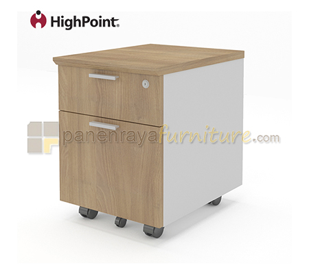 Panen Raya Furniture Laci Dorong HighPoint Six MB 6106 Cappucinno 40x48x54