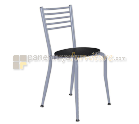 Panen Raya Furniture Kursi Makan Orbitrend Sydney Silver-Black