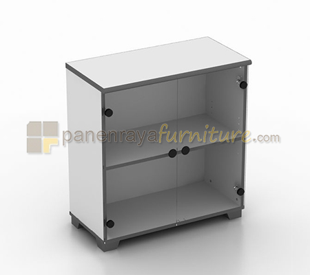 Panen Raya Furniture Lemari Arsip Modera CL 493 Grey 80x41x87