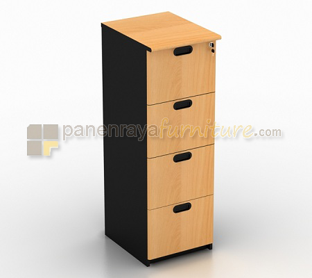 Panen Raya Furniture Filling Cabinet UNO UFL 1234 Beech 4 Laci