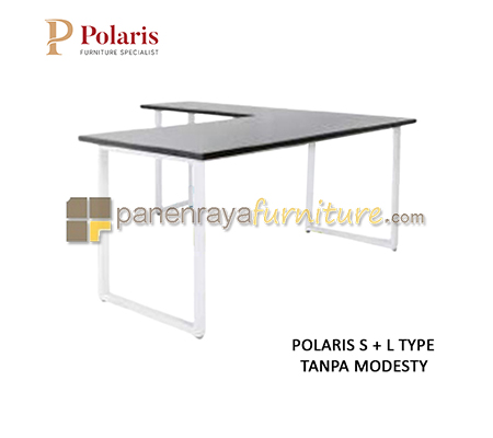 Panen Raya Furniture Meja Kantor Polaris WTS 1675 / WTS 1875 / WTS 2080