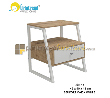 Panen Raya Nakast Orbitrend JENNY Beaufort Oak-White 45x40x48