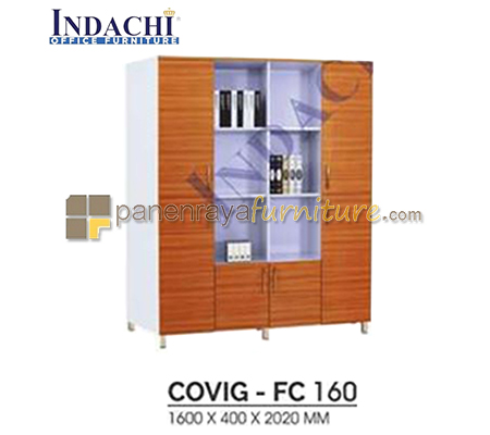 Panen Raya Furniture Lemari Arsip Indachi COVIG-FC 160 160x40x202