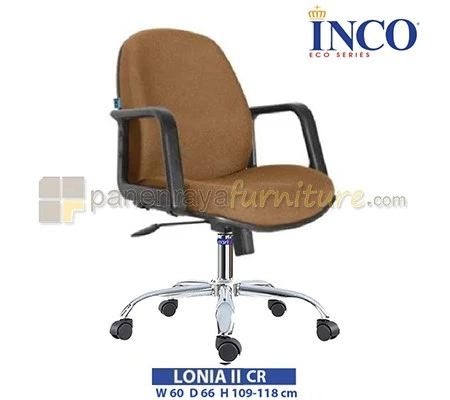 Panen Raya Kursi Kantor Indachi Inco Lonia II CR PU Armrest