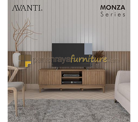 Panen Raya Rak TV Activ Monza RTV 150 Wahana Teak 145x40x49