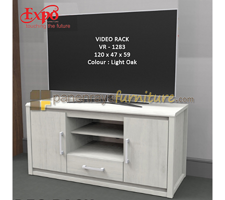 Panen Raya Furniture Rak TV Expo VR 1283 Light Oak 120x47x59