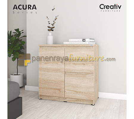 Panen Raya Furniture Sideboard Activ Acura SB 80 Sonoma Oak 80x40x80