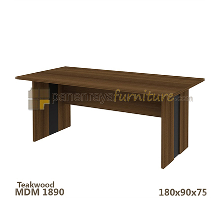 Panen Raya Furniture Meja Meeting Persegi Expo MDM 1890 Teakwood 180x90x75