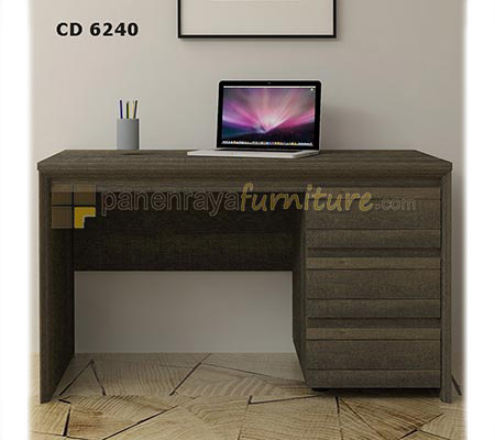 Panen Raya Furniture Meja Belajar / Komputer Expo CD 6240 Old Wood 119x59x75