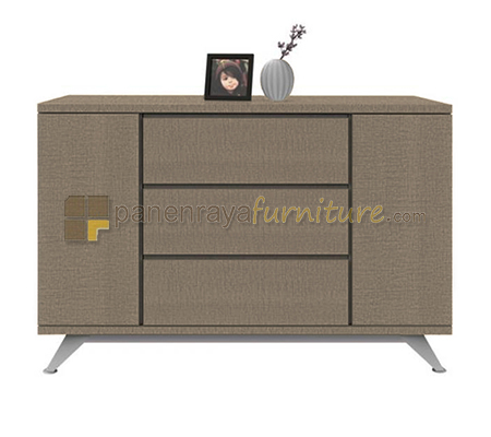 Panen Raya Furniture Credenza Expo MP 2308 Saw Cut 119x50x80