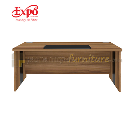 Panen Raya Furniture Meja Kantor Expo MDD 1890 Teakwood 180x90x76