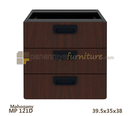 Panen Raya Furniture Laci Gantung Expo MP 121D Mahogani 37x35x38