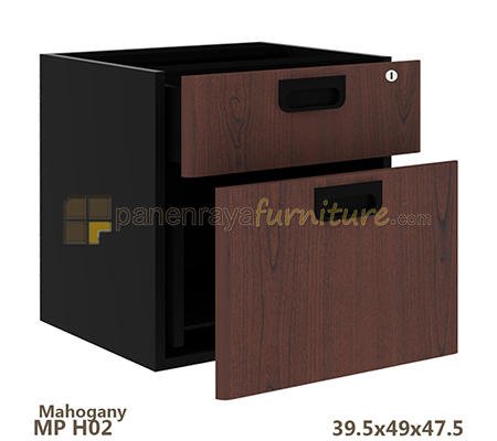 Panen Raya Furniture Laci Gantung Expo MP H02 Mahogani 40x49x46