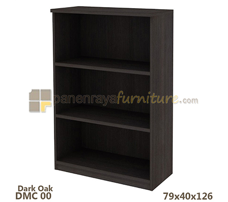 Panen Raya Rak Arsip Rendah Expo DMC 00 Dark Oak 79x40x126