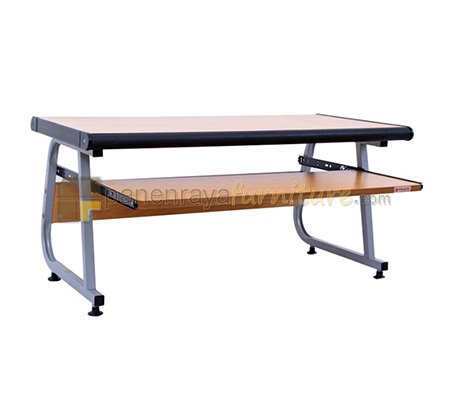 Panen Raya Furniture MEJA KOMPUTER LESEHAN GRACE G 809 LS B (MAHONI BROWN) 80x40