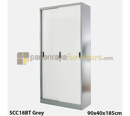 Panen Raya Lemari Arsip Besi IMPORTA SC C18 BT Grey - Beige 900x400x1850