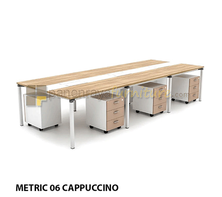 Panen Raya Furniture WORKSTATION STAFF 6 SEATER HIGHPOINT METRIC 06 1270