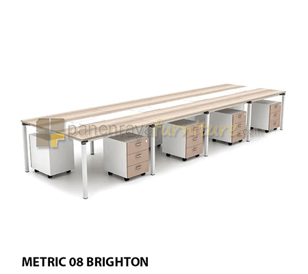 Panen Raya WORKSTATION STAFF 8 SEATER HIGHPOINT METRIC 08 1470
