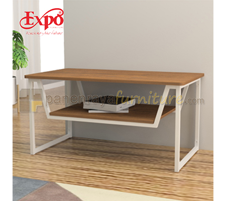 Panen Raya Coffee Table Expo M CT 9016 Mattwood-White 90x50x45