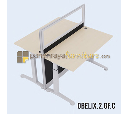Panen Raya Workstation 2 Seater Indachi Obelix.2.GF.C 