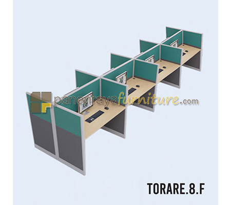 Panen Raya Furniture Workstation 8 Seater Indachi Torare.8.F 