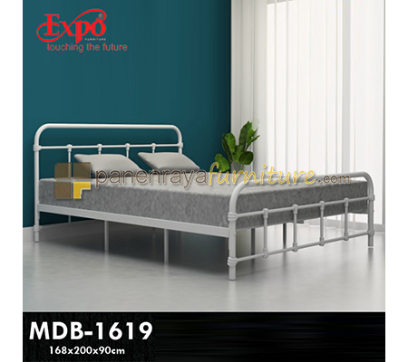 Panen Raya Ranjang Besi Expo MDB 1619 White 160