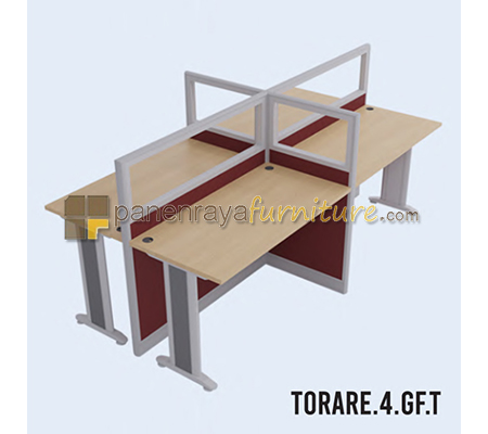 Panen Raya Workstation 4 Seater Indachi Torare.4.GF.T 