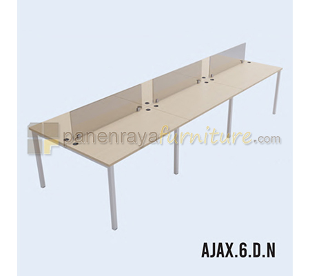 Panen Raya Workstation 6 Seater Indachi Ajax.6.D.N