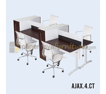 Panen Raya Workstation 4 Seater Indachi Ajax.4.CT