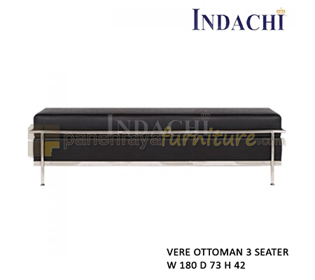 Panen Raya Sofa Kantor Indachi Vere Ottoman 3 Seater