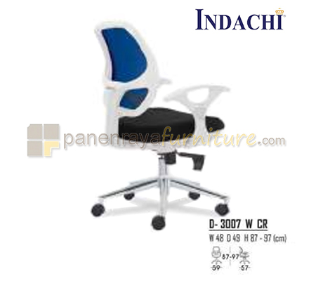 Panen Raya Kursi Kantor Indachi D 3007 W CR