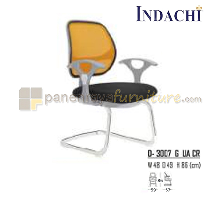 Panen Raya Furniture Kursi Kantor Indachi D 3007 G UA CR